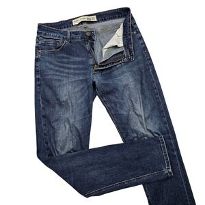 Barbell Apparel D005 Jeans Mens 34x34 Blue Athletic Fit Stretch Performance